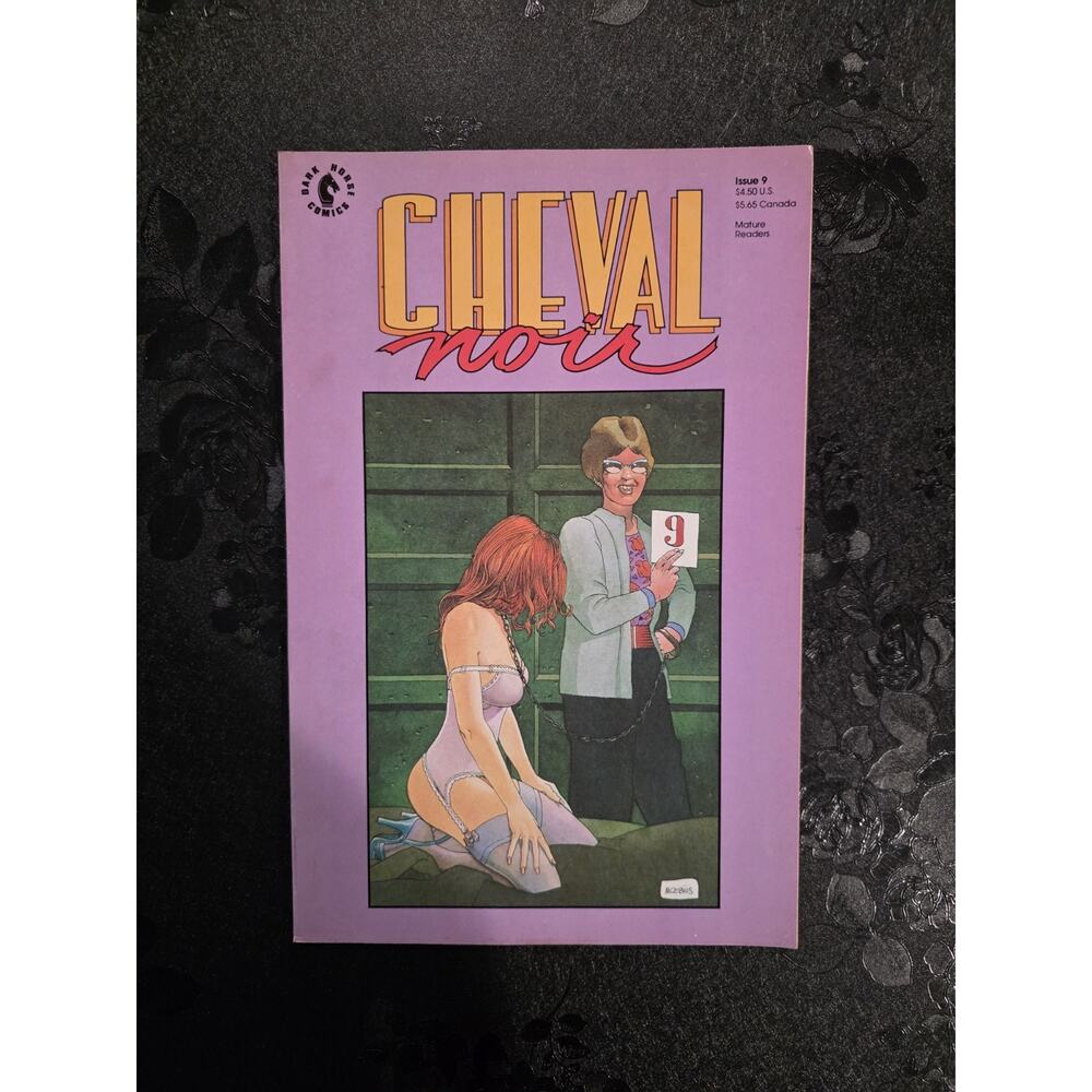 Dark Horse Comics Cheval Noir #9 1990 W Poster